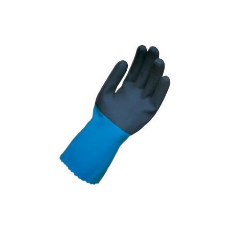Mapa Gloves C/O Rcp MAPA NL34 Stanzoil Neoprene Gloves, 12" L, Medium Weight, 1 Pair, Size 9, 334949 334949